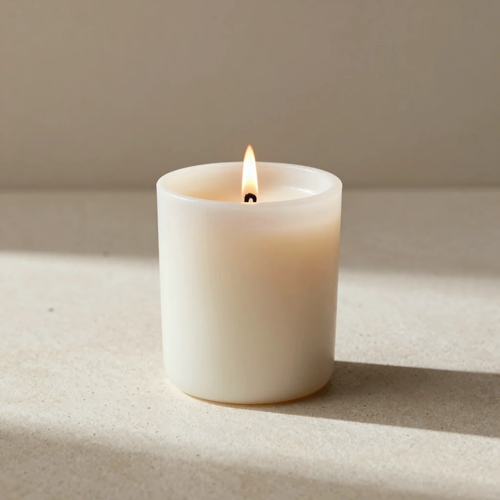 Amber & Cedarwood Mineral Candle